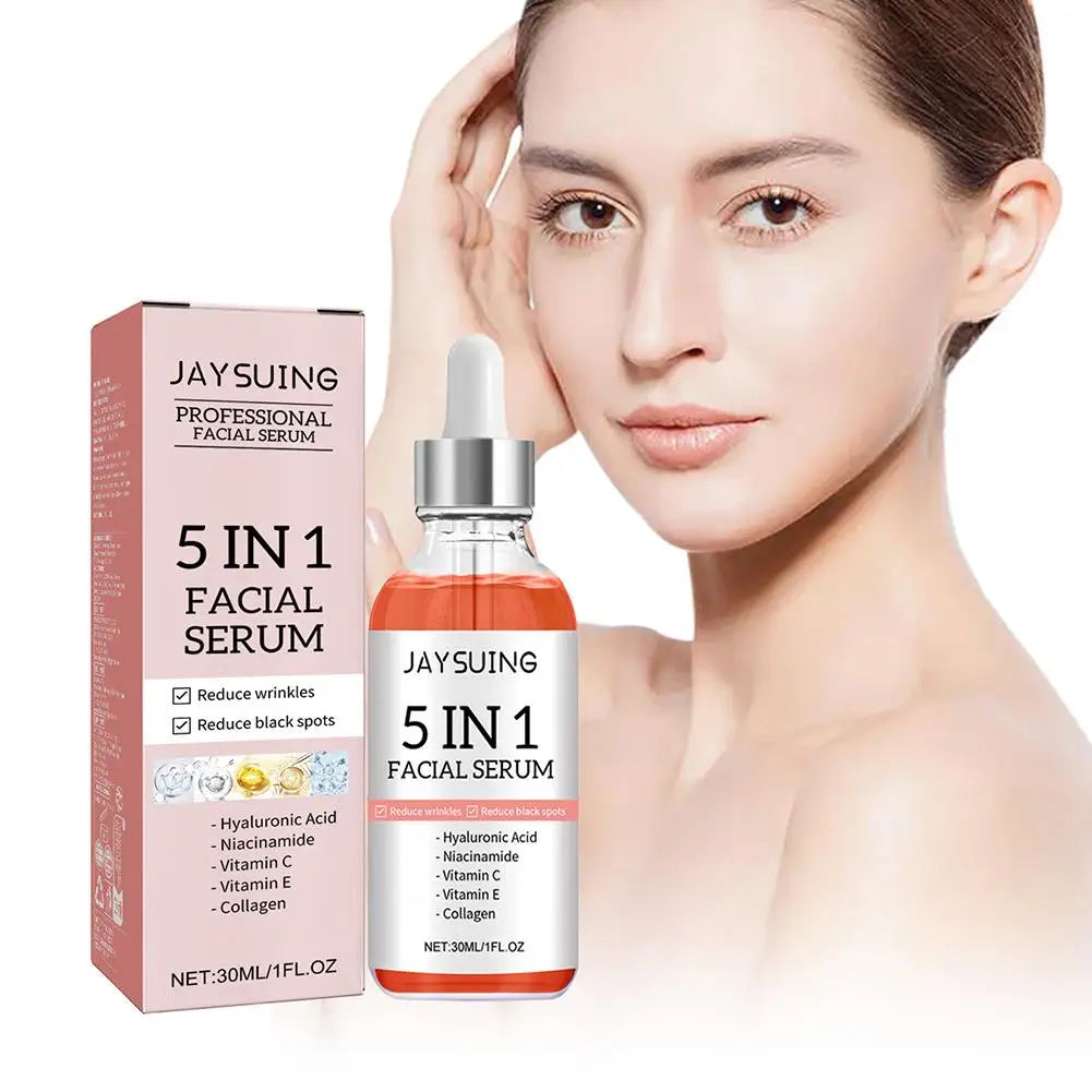 Radiant Revival 5-in-1 Face Serum with Vitamin C, Hyaluronic Acid & Niacinamide AE