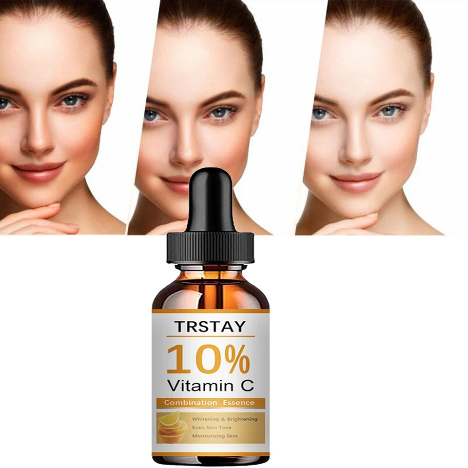 Vitamin C Face Serum With Hyaluronic Acid for Dark Spots, Brightening & Even Skin Tone – Korean Inspired Skincare