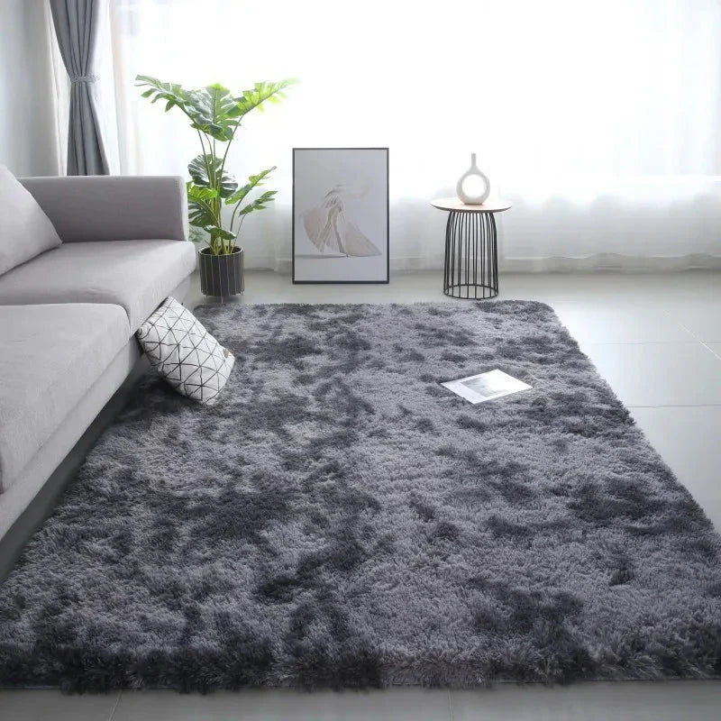 Ultra-Soft Tie-Dye Fluffy Carpet – Modern Home Decor for All Room - Wahtrends