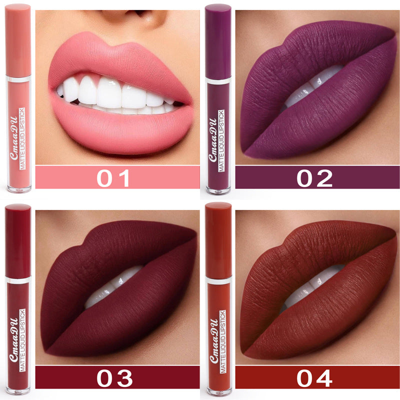 Women's Non-stick Cup Waterproof Matte Lipstick CJ