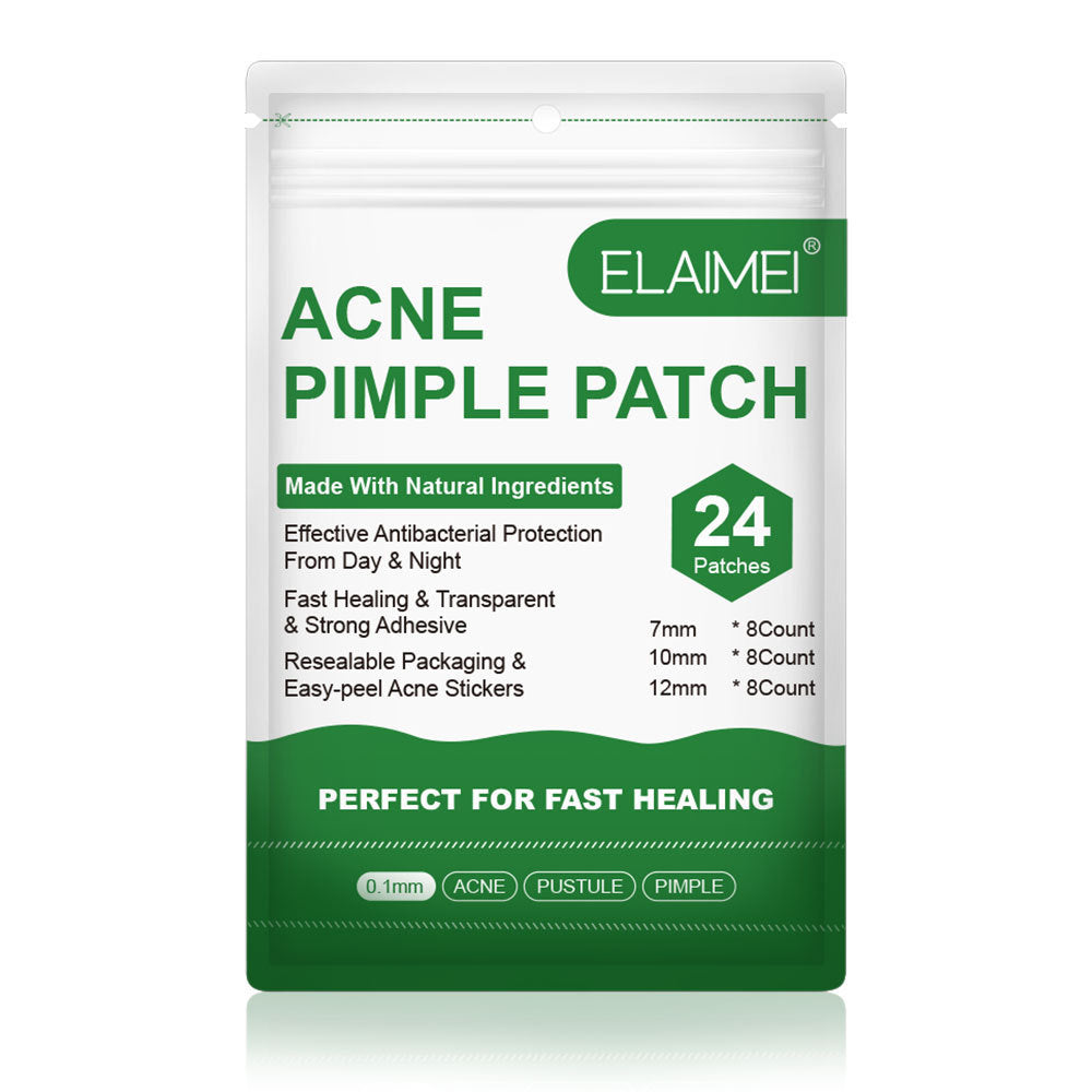 Colloidal Invisible Acne Patch – Hydrocolloid Pimple Patch for Fast Blemish Healing | Ultra-Thin, Day & Night Wear, 3 Sizes
