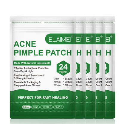 Colloidal Invisible Acne Patch – Hydrocolloid Pimple Patch for Fast Blemish Healing | Ultra-Thin, Day & Night Wear, 3 Sizes