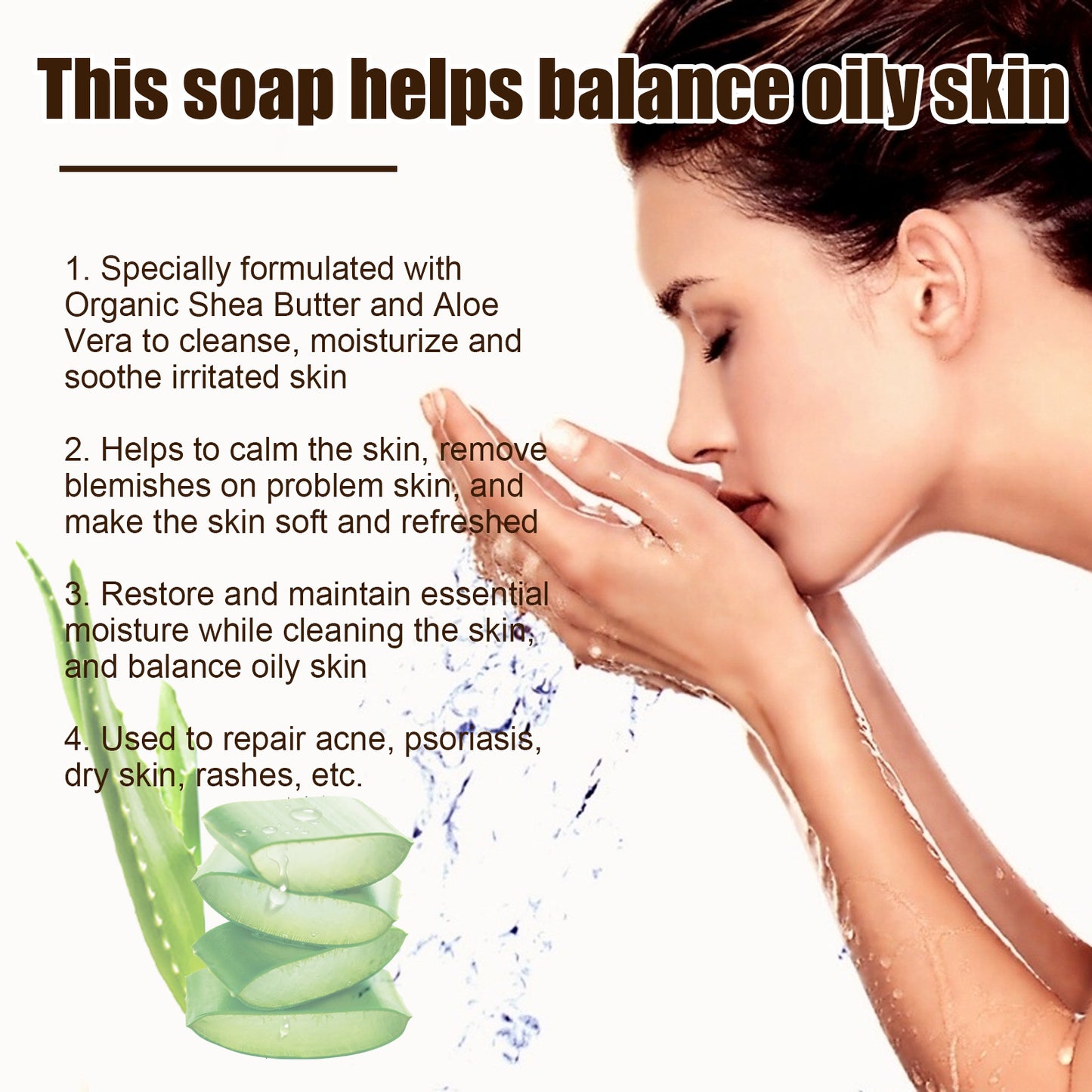 Shea Butter Black Soap Facial Cleanser