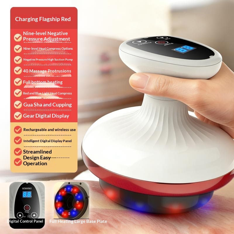 Electric Gua Sha Body Massager with Heat