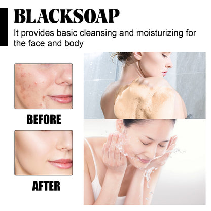 Shea Butter Black Soap Facial Cleanser