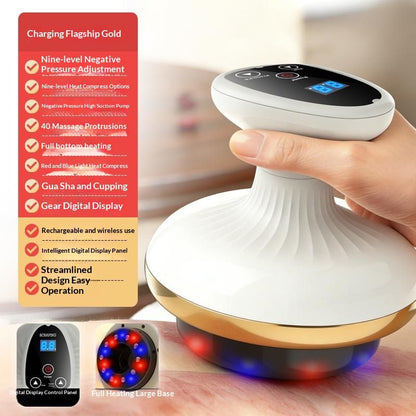 Electric Gua Sha Body Massager with Heat
