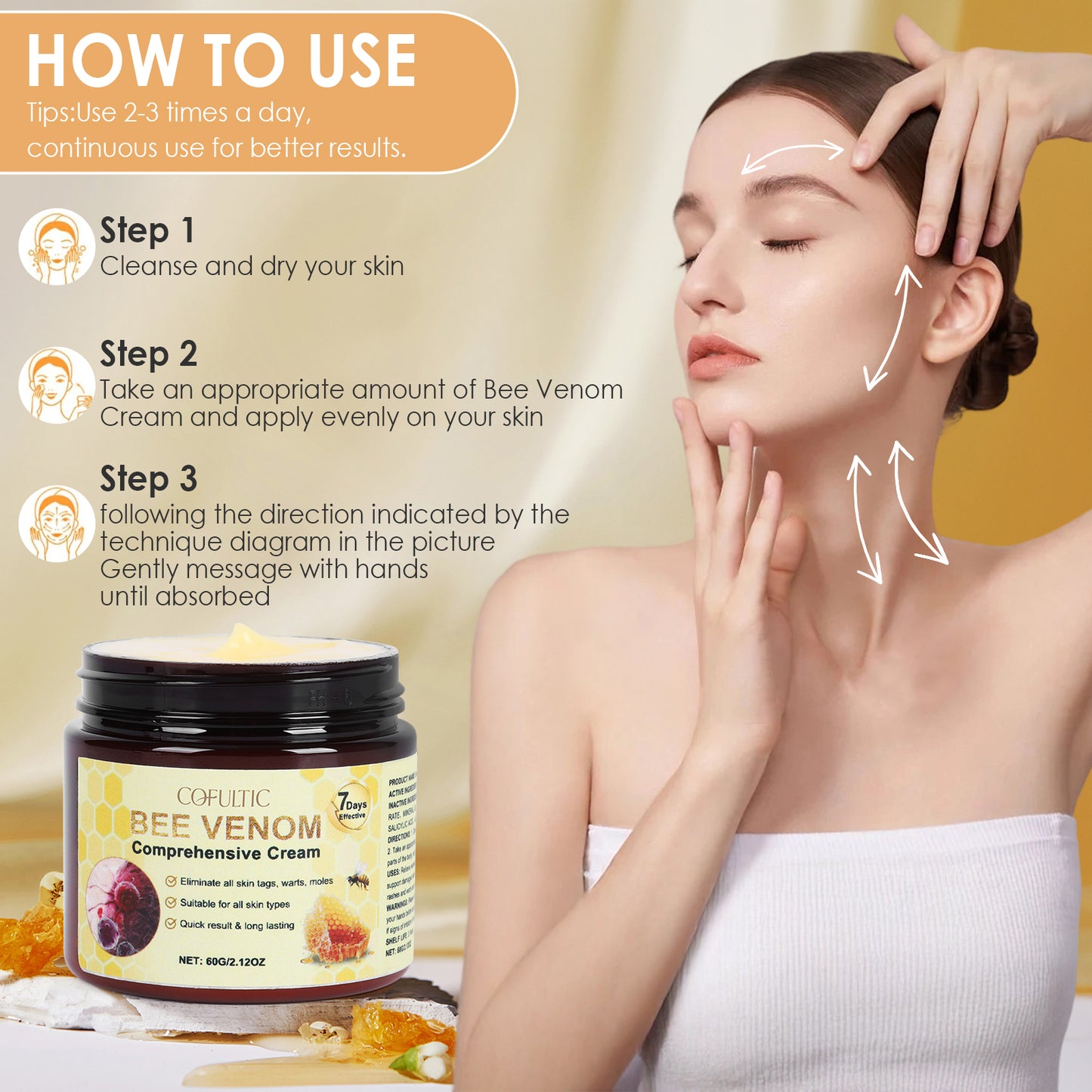 Bee Venom Hydrating Face & Body Cream