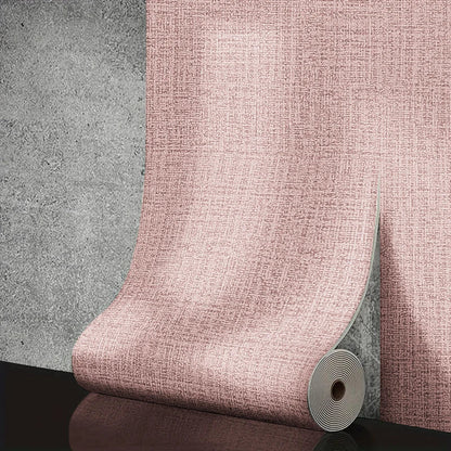 Linen 3D Foam Self-adhesive PVC Solid Color Thickened Waterproof Background Wall - Wahtrends