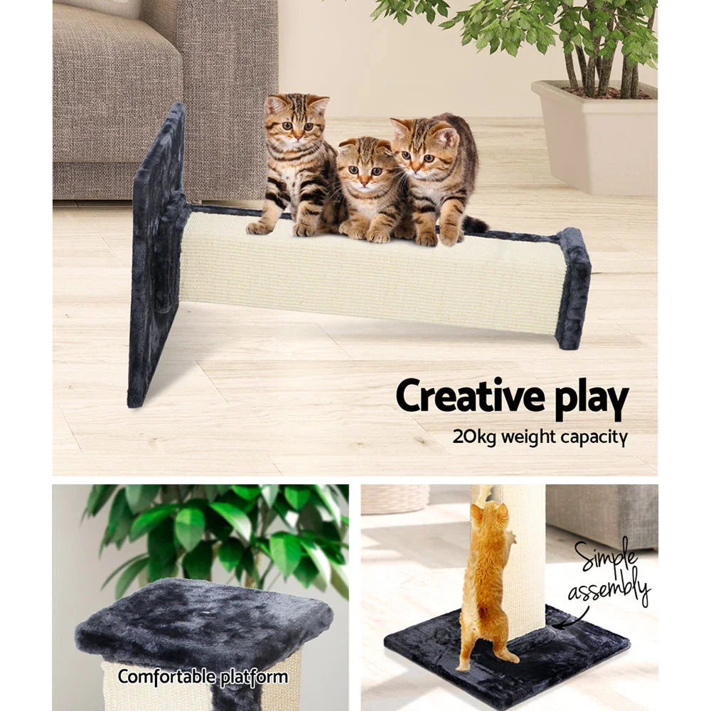 i.Pet Cat Tree 92cm Scratching Post Tower Scratcher Wood Condo Bed House Trees - Wahtrends