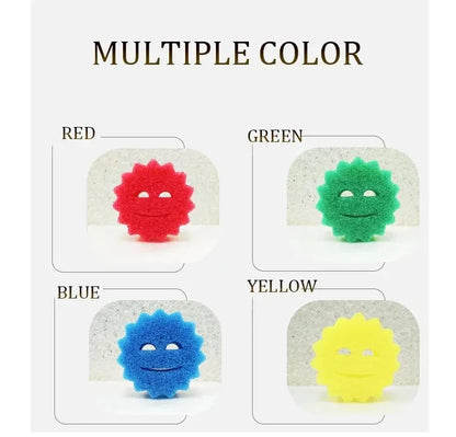 Non-Scratch Wire Scouring Dish Cloth | Reusable & Odor-Resistant Bathroom Cleaning Household Tools - Wahtrends