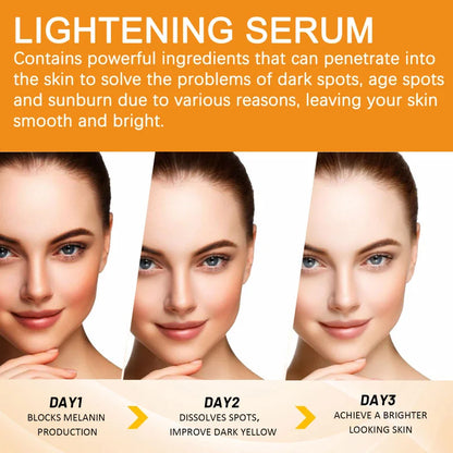Vitamin C Face Serum With Hyaluronic Acid for Dark Spots, Brightening & Even Skin Tone – Korean Inspired Skincare
