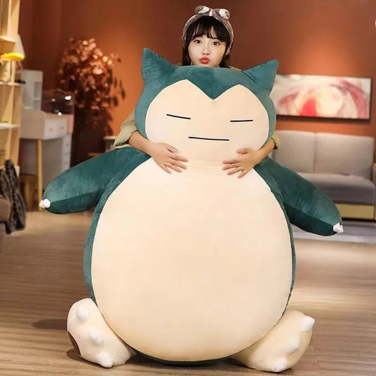 Giant Pokemon Snorlax Plush Shell – Customisable Bean Bag & Storage Pillow AE