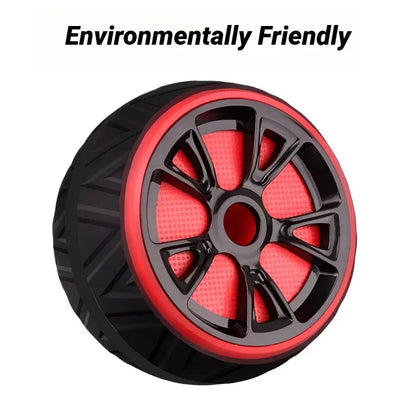 Upgraded Dual Ab Wheel Roller – Core Strength Trainer for Home Gym | Non-Slip Handles & Steel-Pipe Support - Wahtrends