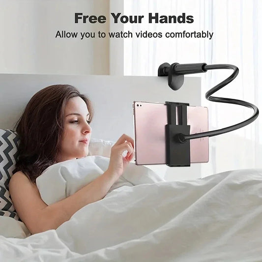 Flexible Gooseneck Phone Mount for Bed & Desk – Universal Hands-Free Holder AE