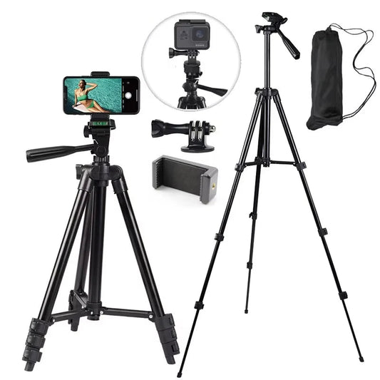 Universal Phone & Camera Stand Tripod—Lightweight and Portable for Photography AE
