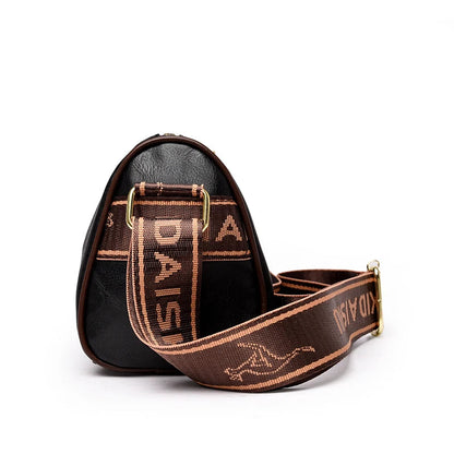 Bohemian Soft-Touch Crossbody Bag | Vintage Floral Vegan Leather Multi-Pocket Shoulder Tote - Wahtrends