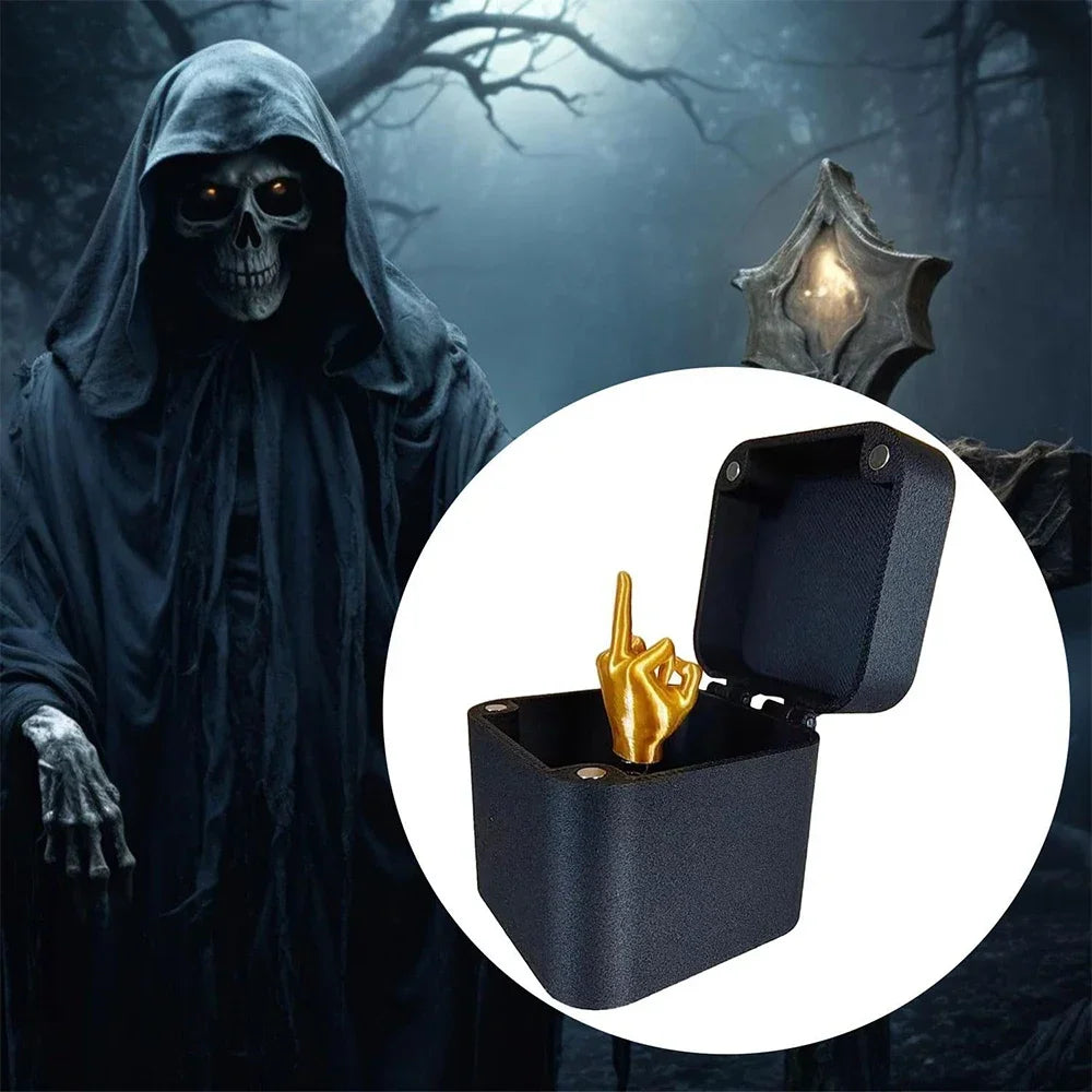 The Surprise "Middle Finger" prank Box Gift for friends & Secret Santa AE