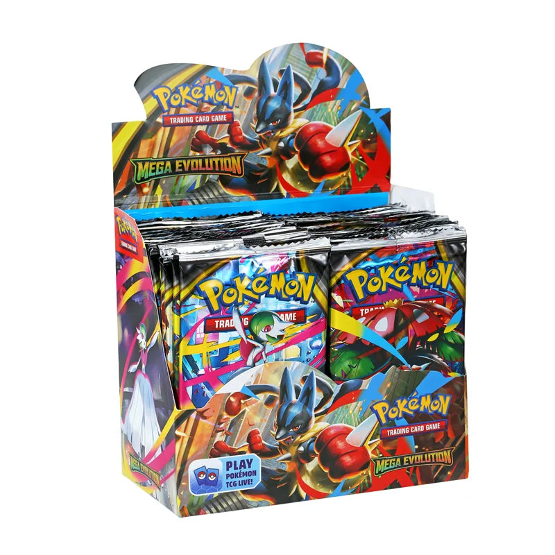 360 Pcs Pokemon Card MEGA EVOLUTION Booster Box - Prismatic Series (Casual Play Edition) - Wahtrends