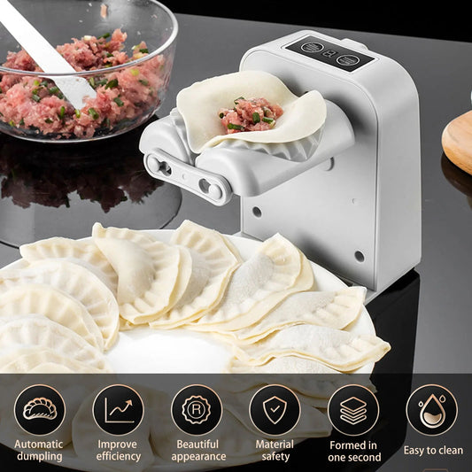 Automatic Electric Dumpling Maker - USB Rechargeable 2-Mode Cordless Machine—Rechargeable Kitchen Gadget AE