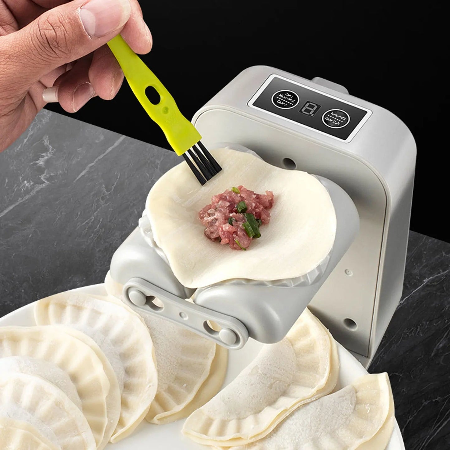Automatic Electric Dumpling Maker - USB Rechargeable 2-Mode Cordless Machine—Rechargeable Kitchen Gadget AE