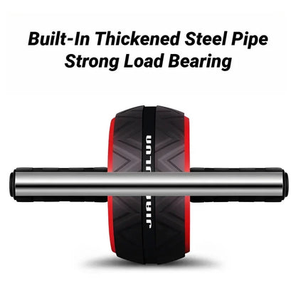 Upgraded Dual Ab Wheel Roller – Core Strength Trainer for Home Gym | Non-Slip Handles & Steel-Pipe Support - Wahtrends