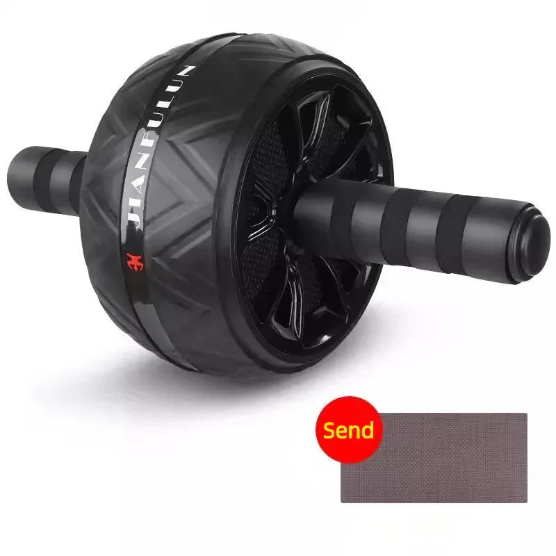 Upgraded Dual Ab Wheel Roller – Core Strength Trainer for Home Gym | Non-Slip Handles & Steel-Pipe Support - Wahtrends