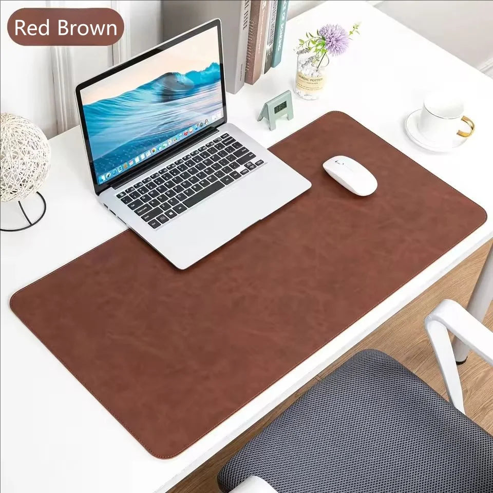 BMAD Premium Vegan Leather Desk Mat – Waterproof & Anti-Slip Desktop Protector - Wahtrends