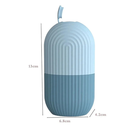 Silicone Face Ice Roller Capsule—Reusable Facial Ice Mold for De-Puffing, Cooling Massage & Skincare Glow - Wahtrends