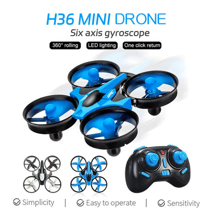 H36 Mini Stunt Drone | Indestructible Indoor Quadcopter for Beginners & Kids AE