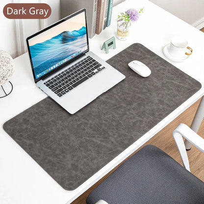 BMAD Premium Vegan Leather Desk Mat – Waterproof & Anti-Slip Desktop Protector - Wahtrends