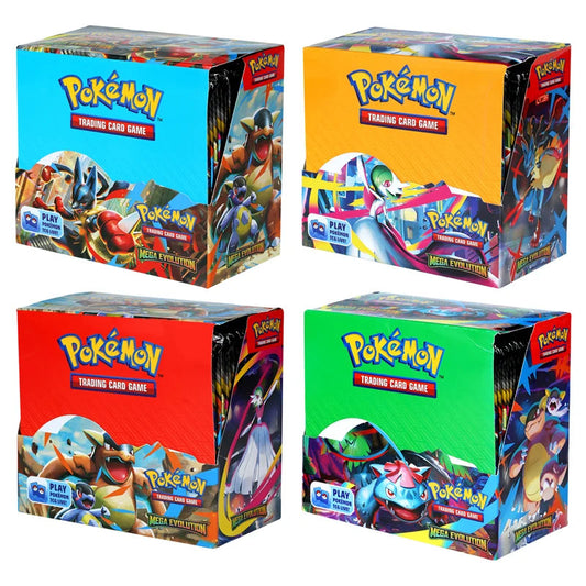 360 Pcs Pokemon Card MEGA EVOLUTION Booster Box - Prismatic Series (Casual Play Edition) - Wahtrends