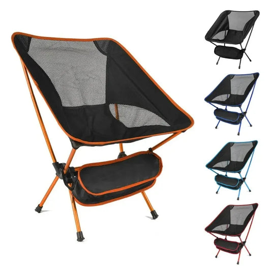 Best Ultralight Detachable Portable Folding Camping Chair—Lightweight Heavy-Duty Outdoor Chair for Fishing, Hiking, BBQ, Garden & Camping with High Capacity - Wahtrends