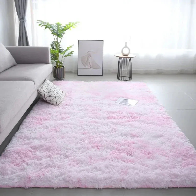 Ultra-Soft Tie-Dye Fluffy Carpet – Modern Home Decor for All Room - Wahtrends