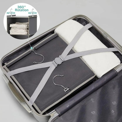 Sag-Free Hanging Wardrobe Storage Unit | Foldable 4-6 Spacious Tiers - Wahtrends