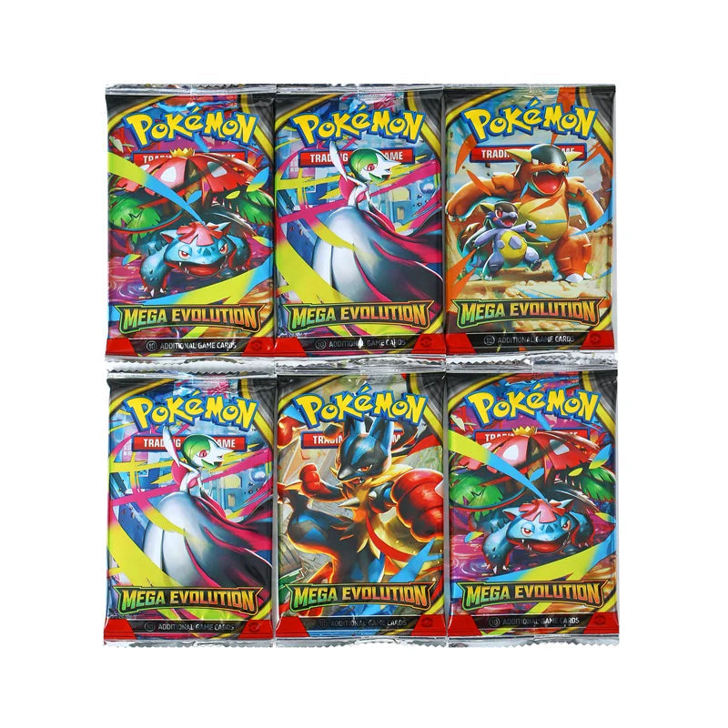 360 Pcs Pokemon Card MEGA EVOLUTION Booster Box - Prismatic Series (Casual Play Edition) - Wahtrends