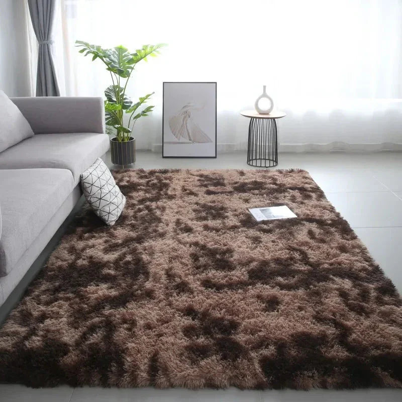 Ultra-Soft Tie-Dye Fluffy Carpet – Modern Home Decor for All Room - Wahtrends