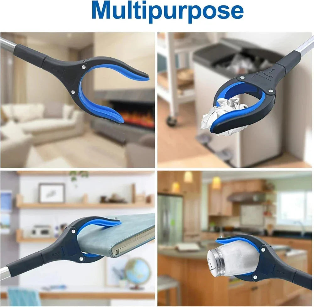Foldable Gripper Extender Hand Tools Litter Reachers Pickers Collapsible Garbage Reacher Grabber Pick Up Tools - Wahtrends