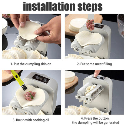 Automatic Electric Dumpling Maker - USB Rechargeable 2-Mode Cordless Machine—Rechargeable Kitchen Gadget AE