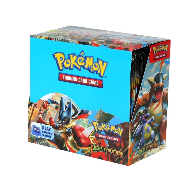 360 Pcs Pokemon Card MEGA EVOLUTION Booster Box - Prismatic Series (Casual Play Edition) - Wahtrends