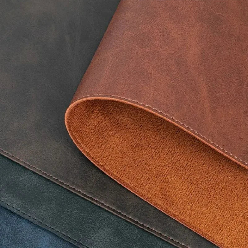 BMAD Premium Vegan Leather Desk Mat – Waterproof & Anti-Slip Desktop Protector - Wahtrends