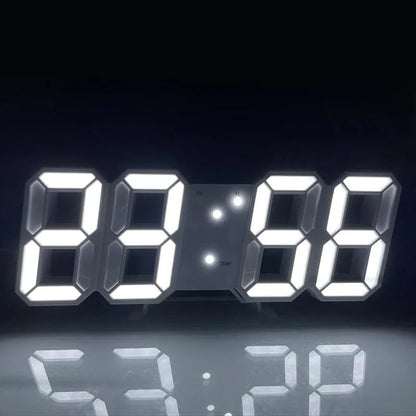 LumiFloat 3D LED Digital Clock | Silent Minimalist Smart Display - Wahtrends