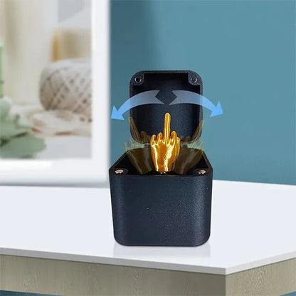 The Surprise "Middle Finger" prank Box Gift for friends & Secret Santa AE