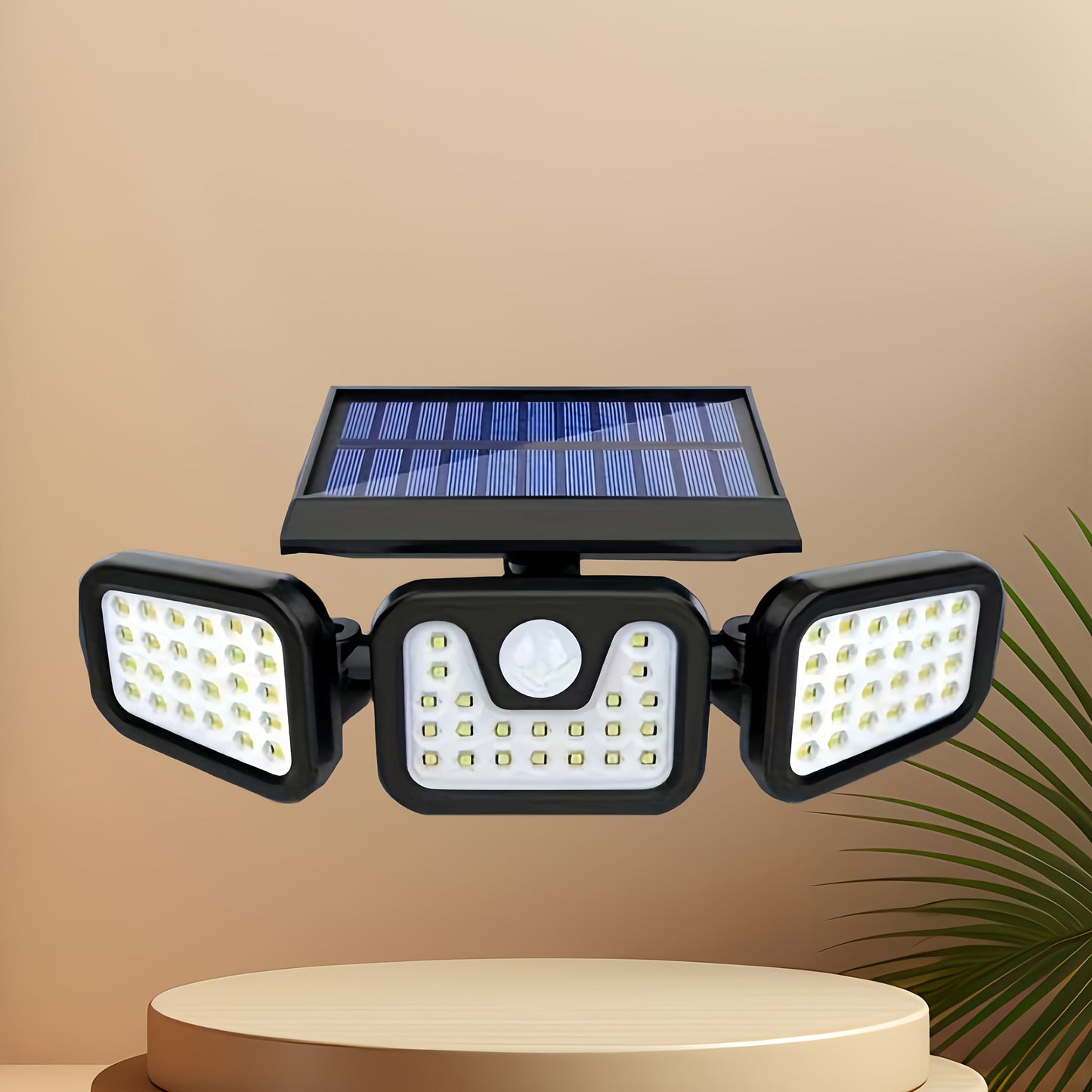74 LED Solar Motion Sensor Light, 3 Brightness Modes Outdoor Wall Light, Suitable for Front Door, Yard, Garage, Patio Wahtrends