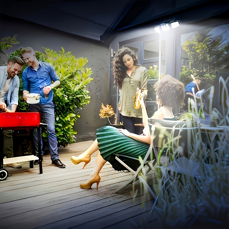 74 LED Solar Motion Sensor Light, 3 Brightness Modes Outdoor Wall Light, Suitable for Front Door, Yard, Garage, Patio Wahtrends