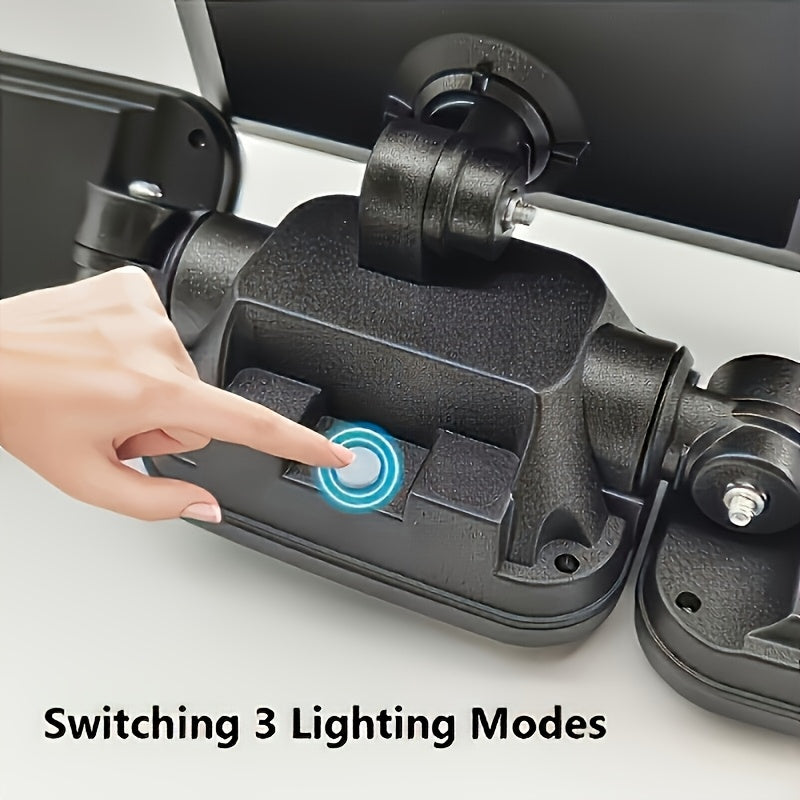 74 LED Solar Motion Sensor Light, 3 Brightness Modes Outdoor Wall Light, Suitable for Front Door, Yard, Garage, Patio Wahtrends