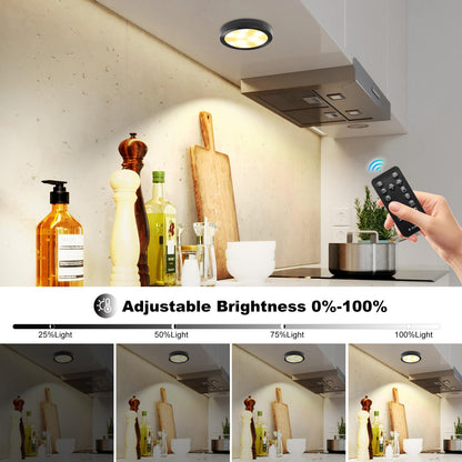 3 Pack Smart Under Cabinet Lights Hardwired,Dimmable LED Light for Kitchen Under Cabinet with Alexa Google Remote APP Control for Under Counter Lights for Cabinet Closets(Cold White) Wahtrends