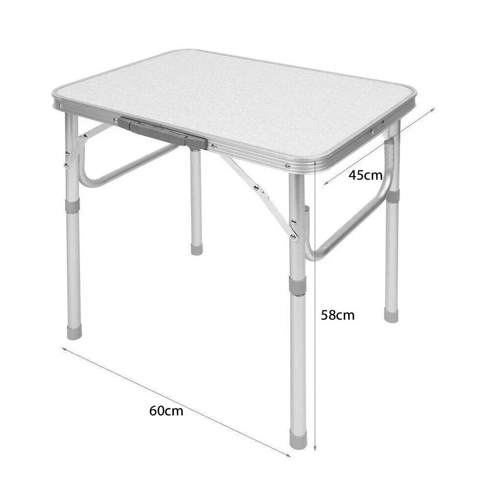 Outdoor Camping Folding Table Picnic Foldable Tables Aluminium Portable BBQ Desk - Wahtrends