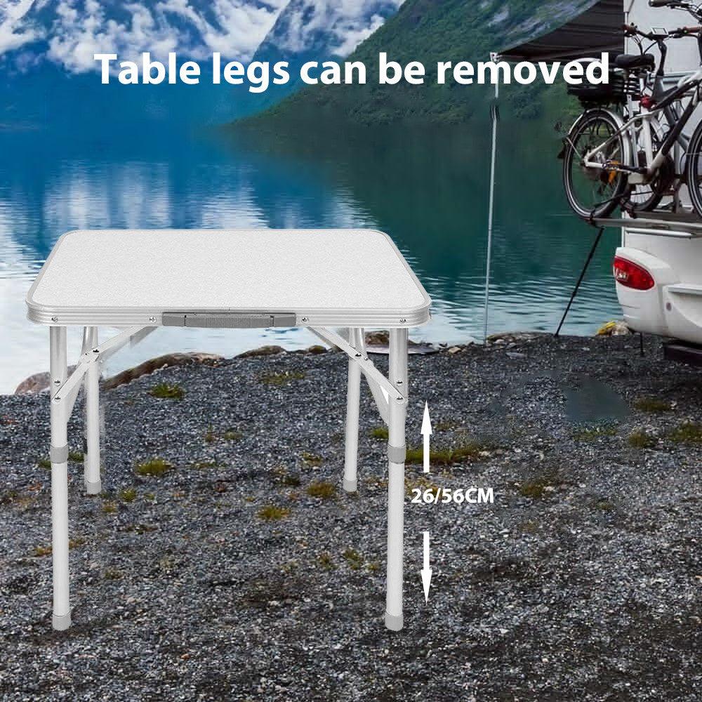 Outdoor Camping Folding Table Picnic Foldable Tables Aluminium Portable BBQ Desk - Wahtrends