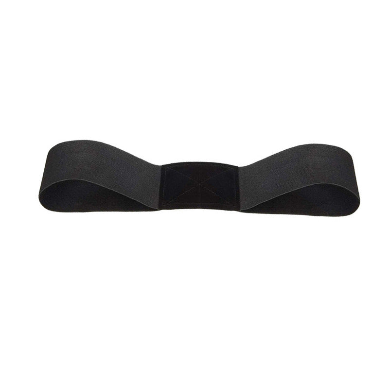 Black Golf Swing Trainer Arm Band - Simple Posture Corrector for Improved Alignment & Connection Wahtrends