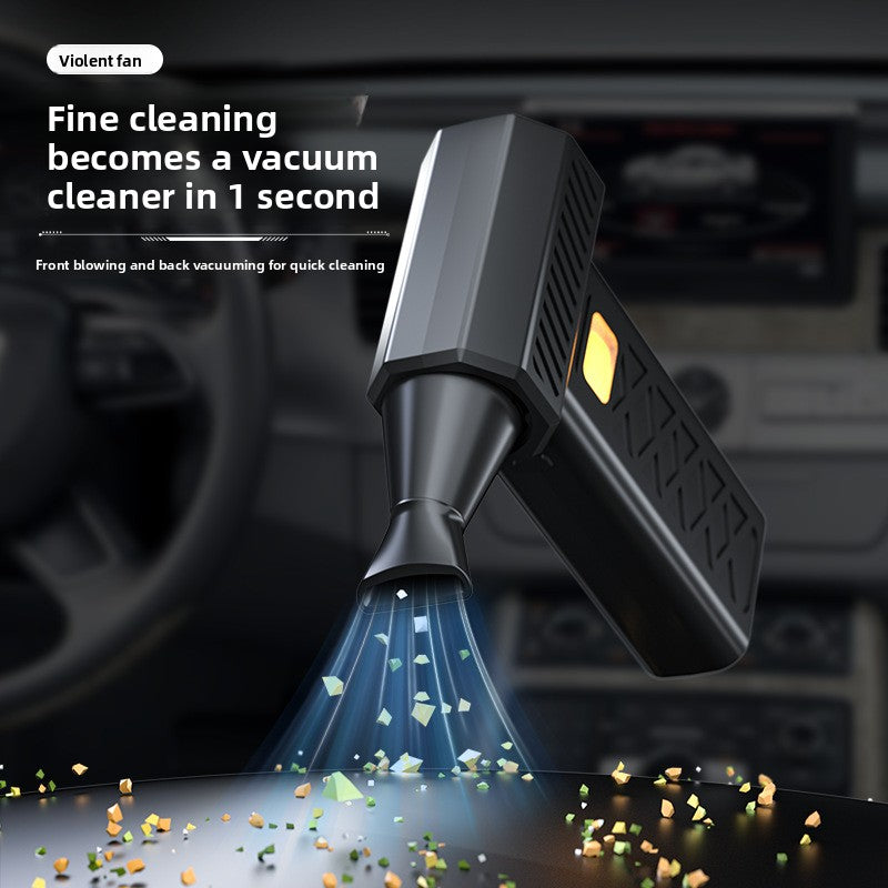 Red High Power Portable Jet Fan Air Blower 130000 RPM Electric Duster for Snow Removal Car Drying Camping and Outdoor Cleaning Wahtrends